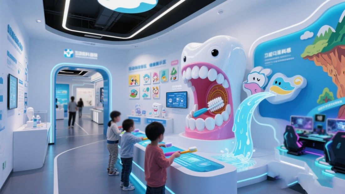 口腔健康體驗館,口腔科普教育基地